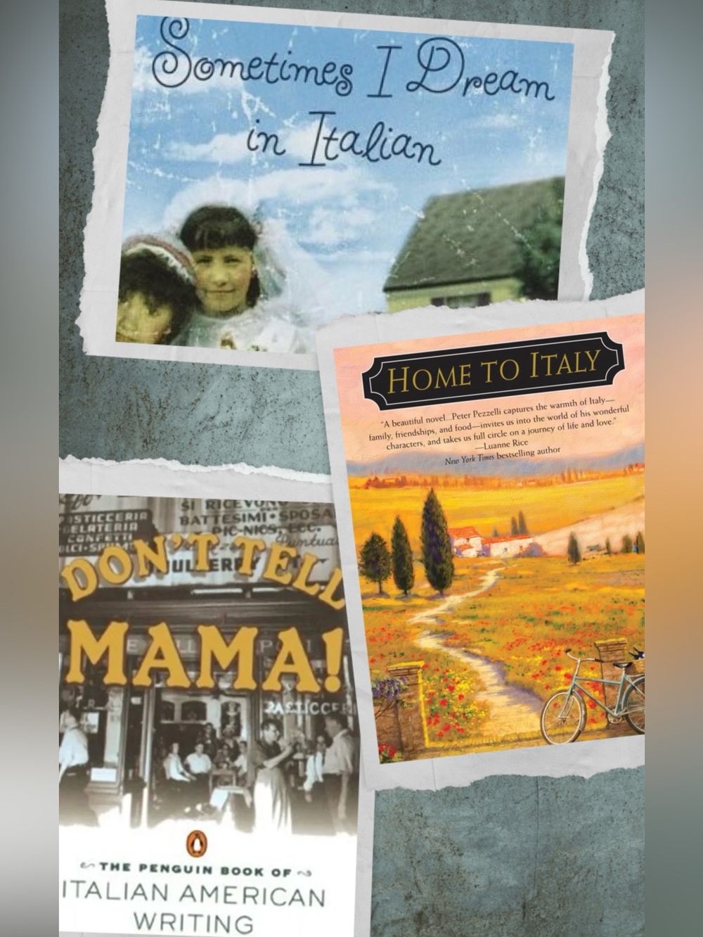 Italian Book Trio